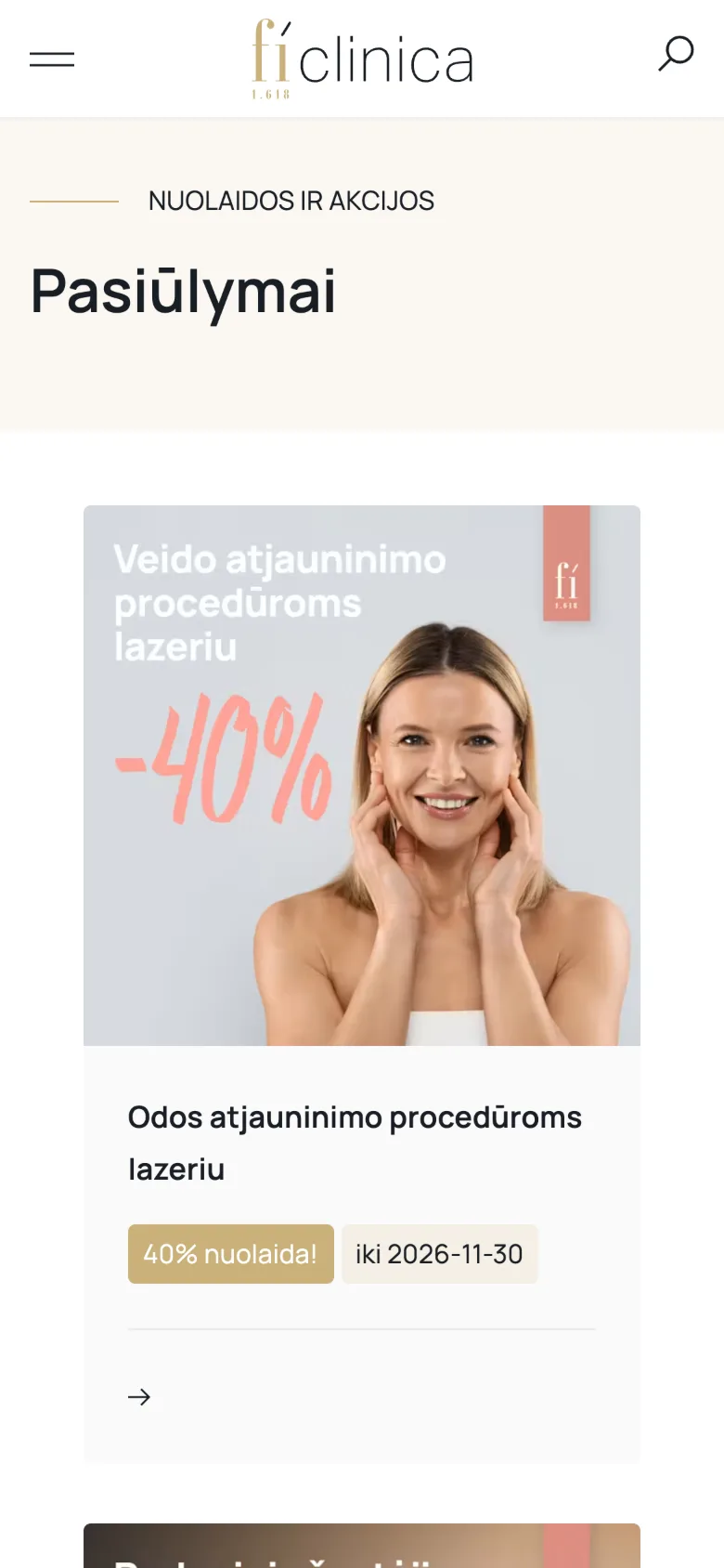 FiClinica telefone, 3 vaizdas
